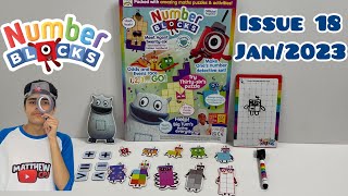 Numberblocks magazine  issue 18 Jan2023 with BigTum’s Amazing Number Pack 😀numberblocks [upl. by Dloniger142]