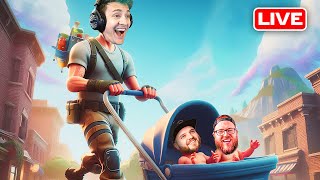 Carrying My Brother and Legion in Fortnite 🔴 Live [upl. by Tunnell]