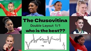 The Chusovitina  H difficulty•Double layout 11 [upl. by Notyalc449]