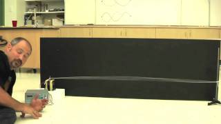 Standing Waves Part I Demonstration [upl. by Eilagam]