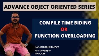 function overloading in c  compile time binding using function overloading in c [upl. by Ahsimrac]