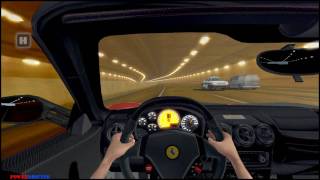 Test Drive Unlimited  Ferrari F430 Scuderia 16M Tunnel Fun HD [upl. by Assiluy]