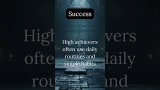 High Achievers successmindset success achievement [upl. by Ynnohj]