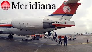 MERIDIANA MD82  MILAN  OLBIA [upl. by Atileda]