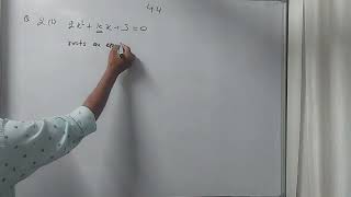 class 10th ex44 question 2 first part solvedyoutubevideo [upl. by Nahseez]