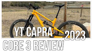 YT Capra 2023 core 3 review [upl. by Zillah566]