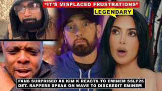 Detroit Rappers on Push to DISCREDIT Eminem “It’s Misplaced Frustrations” Kim K Reposts Eminem Skit😂 [upl. by Ttenaej887]