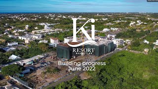 Ki Resort Pereybere Mauritius  construction progress update June 2022 [upl. by Quirk862]