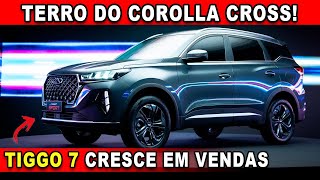 ðŸš¨O MERCADO DE SUVS FERVE COROLLA CROSS E TIGGO 7 EM DESTAQUE [upl. by Anemaj683]