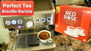 How to make TEA in Breville Barista Express [upl. by Blain]