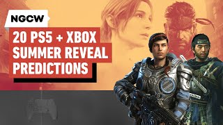 20 PS5 Xbox Summer Reveal Predictions  NextGen Console Watch [upl. by Schou352]