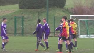 Andonline U19 Anderlecht  Mechelen Penalty Amuzu [upl. by Lilac]