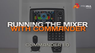 Commander Control System  Running The Mixer [upl. by Oicnaneb]