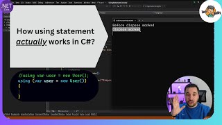 How using statement actually works in C [upl. by Westland]