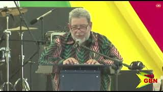 Dr Ralph Gonsalves Commemorates October 19 [upl. by Aerdnaid200]