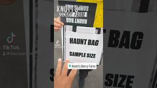 Knotts Scary Farm Bag Policy Still in Effect [upl. by Yzdnil]