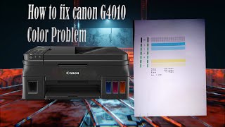 How to fix canon printer Color ink problem [upl. by Winson]