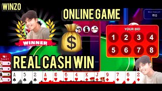 Real Cash wingameCall bridge￼ ♠️ Tash Pati￼ online gamegame play video❤️winzo [upl. by Eatnoj]