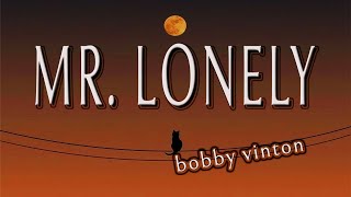 MR LONELY  karaoke version  popularized by BOBBY VINTON [upl. by Cyndie]