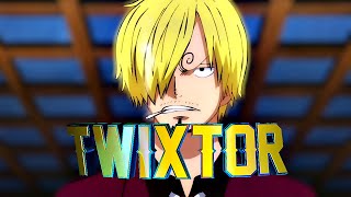 Sanji vinsmoke quotone piecequot Twixtor clips for edit 4K [upl. by Vernier458]