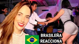 🇧🇷BRASILEÑA REACCIONA a CUMBIA MEXICANA texana y norteña Que Manera de BAILAR [upl. by Etennaej]