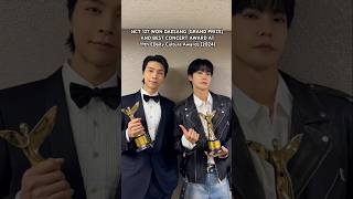 NCT127 AT 11th EDaily Culture Awards nct nct127 johnny doyoung johndo kpop daesang awardshow [upl. by Tasha]