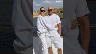 Jason Statham Rosie HuntingtonWhiteley and their autumn holidays somewhere in the Mediterranean [upl. by Richards984]