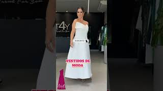 VESTIDOS PARA FIESTA MODA VERANO 2O24 PARA MUJERES [upl. by Oralla]