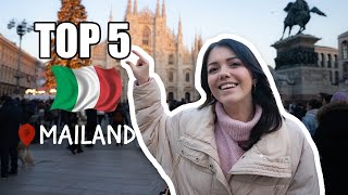 TOP 5 Sehenswürdigkeiten in Mailand für einen Tag  VLOGMAS 8 [upl. by Luann]