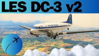 XPlane 12  LES DC3 v2  Review [upl. by Joly]