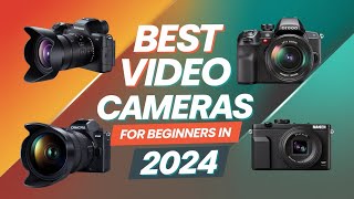 Top 5 best video cameras for beginners in 2024 [upl. by Sayres775]