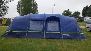 Putting up our Berghaus Air 8 tent [upl. by Crawley329]