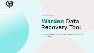 Warden Data Recovery Tool Easily Recover Lost Files in Minutes [upl. by Eniladam]