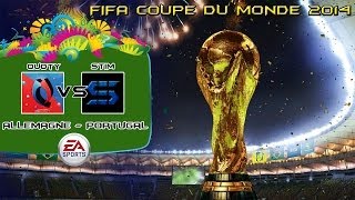 Allemagne Vs Portugal  Coupe du Monde de la FIFA  Brésil 2014 [upl. by Brooke]