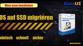 Tutorial OS auf SSD ohne Datenverlust und neu Installation migrieren [upl. by Diego]