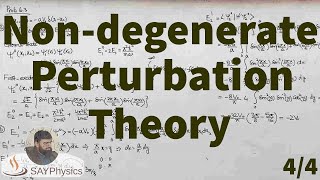 L42 Time independent nondegenerate perturbation theory Problems [upl. by Atsyrhc524]