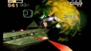 Star Fox 64  Area 6  692 Hits [upl. by Mehitable]