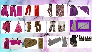 ✅ 13 Different Pants Cutting and Sewing You should know [upl. by Enyehc332]