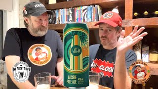 Little Brown Jug Aussie Pale Ale w special guest ShanesCraftBeerReview [upl. by Notnilk526]