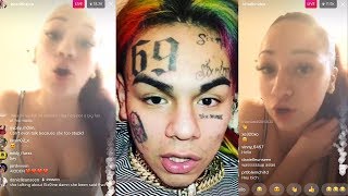 Bhad Bhabie Goes Off on 6ix9ine says Trippie Redd Made Him [upl. by Kleper]