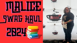 Malice SwagBook Haul malice cozy cozymystery cozymysteries cozies [upl. by Bronk758]