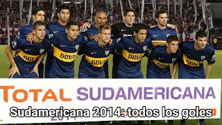 Todos los goles de Boca en la Copa Sudamericana 2014 [upl. by Dragone]