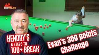 EVANS HENDRY 6 STEPS CHALLENGE  Watch to see if England International Evan Plummer gets to 300 🤔 [upl. by Abijah449]