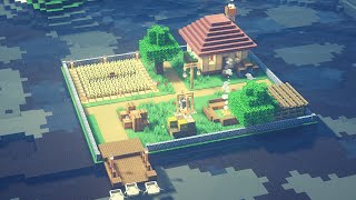 Minecraft How to Build a Base on Water  Minecraft Survival Ideas [upl. by Kronfeld]