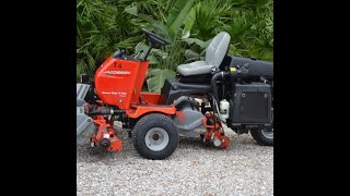 How to Adjust Rear Reel Height on Jacobsen Greensking Plus [upl. by Ai]