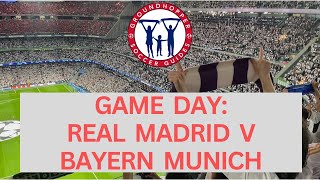 Champions League Game Day Real Madrid v Bayern Munich [upl. by Tammany280]