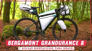 Probando la GRAVEL de BERGAMONT para BIKEPACKING [upl. by Aitnic]