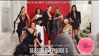 The Real Housewives of New York Review  Season 15 Episode 5  Without A Clue [upl. by Enilegna]