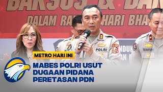 Mabes Polri Kolaborasi dengan Kemenkominfo dan BSSN Usut Kasus Peretasan PDN [upl. by Aenea]