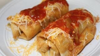 Beef Chimichangas for Cinco de Mayo [upl. by Einnob]